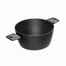 Casseruola Ø20 cm Antiaderente Induzione in Alluminio Effetto Pietra Moneta Yes (Zeus 2.0)