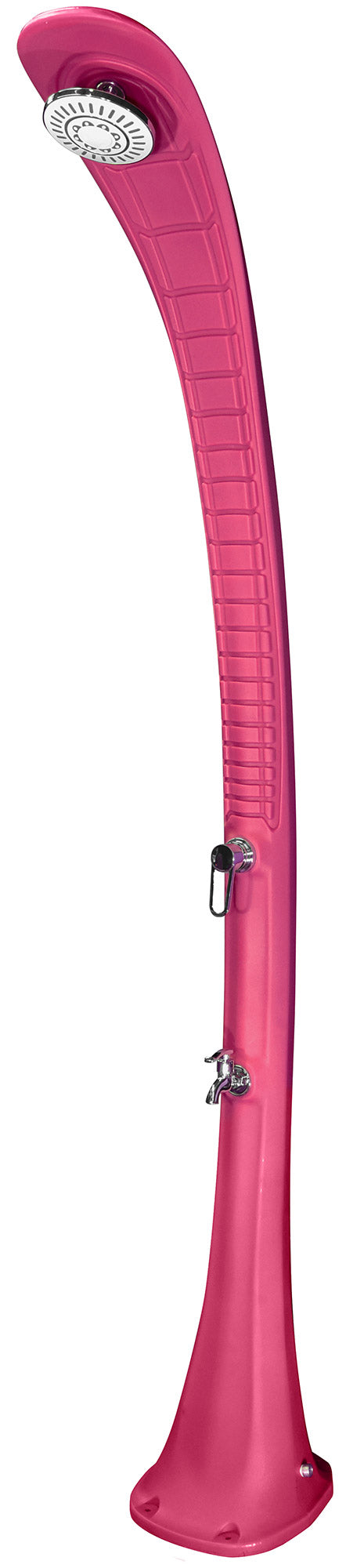 Doccia Solare da Giardino 32L Miscelatore e Lavapiedi Rosa sconto
