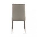 Sedia Blossom 41x50x91 h cm in Similpelle Tortora