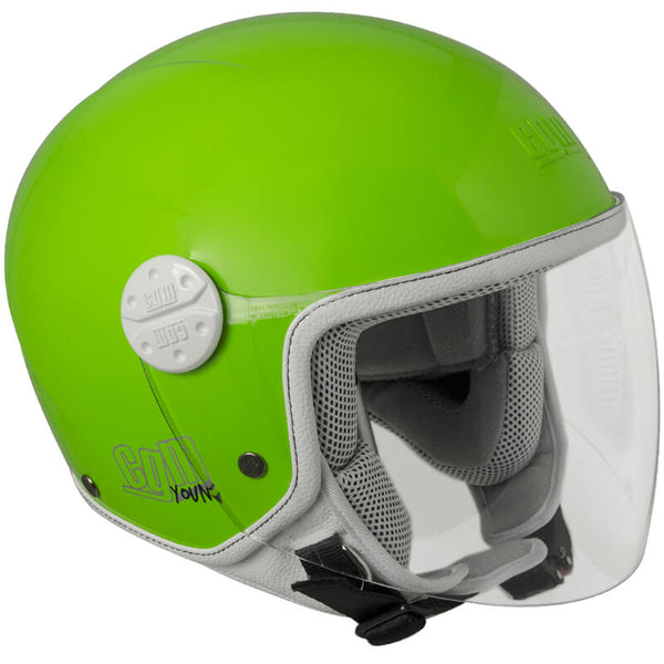 Casco Demi-Jet per Bambini Visiera Lunga CGM Varadero 206A Verde acquista