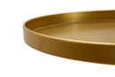 Tavolinetto Doha Ø51x100 cm in Ferro Oro      