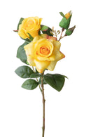 Set 8 Rose Artificiali Real Touch per 4 38 cm 