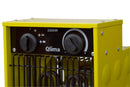 Stufa Elettrica Caldobagno 2000W Qlima EFH5120 Giallo