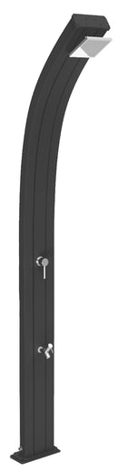 Doccia da Esterno Giardino Miscelatore e Lavapiedi Arkema Spring Grigio Antracite