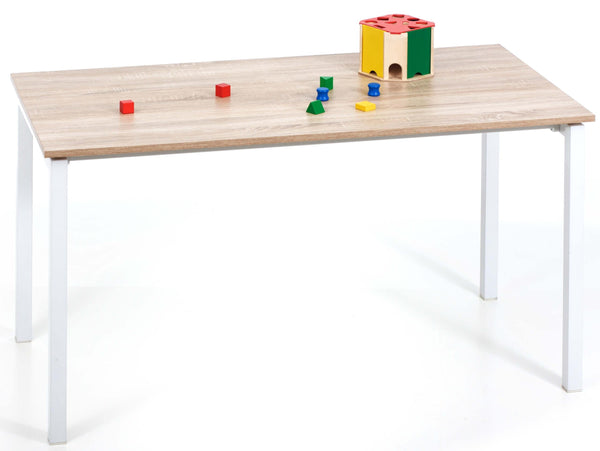 Scrivania per Ragazzi 140x70xH75 cm in Legno Explorer Rovere prezzo