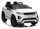 Macchina Elettrica per Bambini 12V con Licenza Land Rover Evoque Bianca