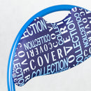 Sedia pieghevole in metallo con schienale e seduta imbottiti Coveri