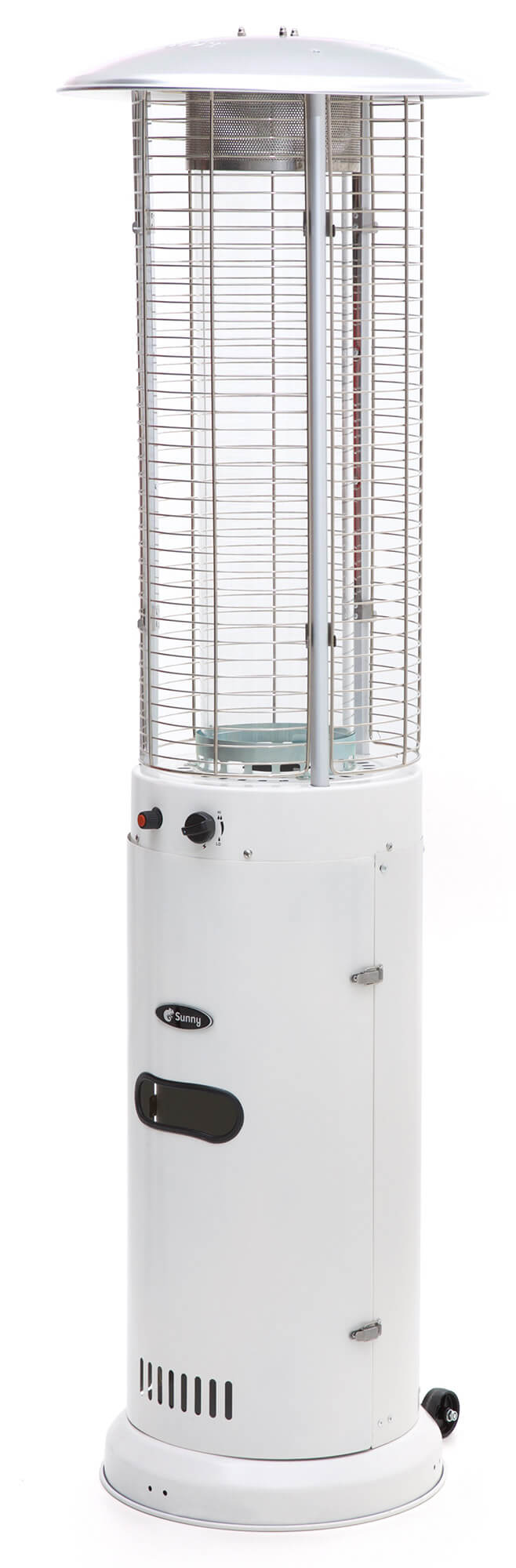 Stufa a Cilindro Gas Gppl da Esterno 13,5kW S70-08 Bianco Opaco