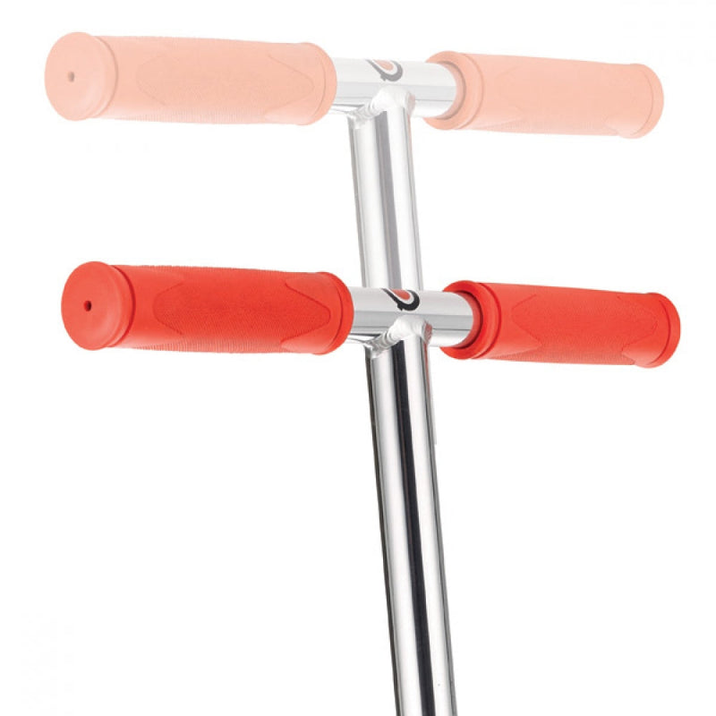 Monopattino 2 ruote Doppia Iniezione 3 Altezze Max 100Kg Globber Flow 125 Rosso