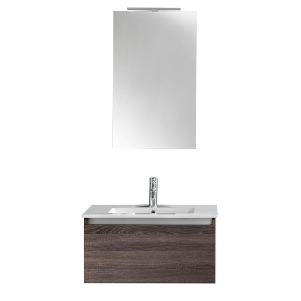 prezzo Mobile da Bagno sospeso Ibiza 11 Tabacco Scuro TFT