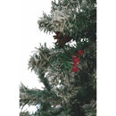 Albero di Natale Artificiale H180 cm 500 Rami Sestriere Verde