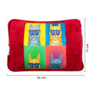 Borsa Acqua Calda Elettrica Scaldamani Ricaricabile Rosso