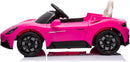 Macchina Elettrica per Bambini Licenza Ufficiale Maserati 10,8V 5Ah Rosa        