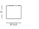 Applique da Esterno a LED 40W 3000K Sovil Grigio