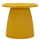 Tavolinetto Geax Senape Ø50x45 cm in Plastica Senape