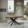 Tavolo 180x90x77 cm Volantis Fix Noce