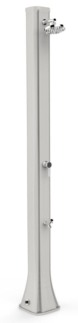 Doccia Solare da Giardino 40L Miscelatore e Lavapiedi Arkema Big Happy Five Bianco online