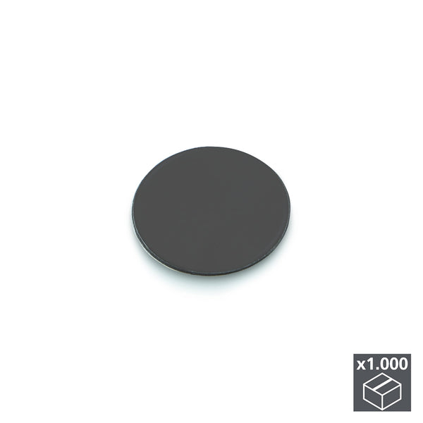 sconto Tappi Copriforo Adesivo 13 mm Grigio Antracite 1.000 Pezzi Emuca