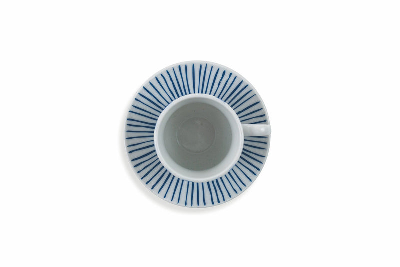 Set 6 Tazzine da Caffè in Porcellana Villa d'Este Home Tivoli