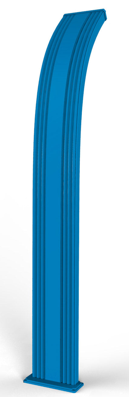 Doccia da Esterno Giardino Miscelatore e Doccetta Mobile Arkema Dada Blu