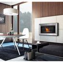 Camino a Bioetanolo da Parete 88x51 cm Flig Las Vegas Silver