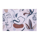 Tovaglietta Double Face 48x33 cm  in Poliestere VdE Tivoli 1996 Face to grey