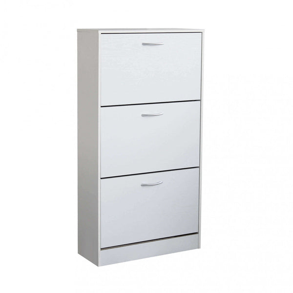 Scarpiera Vicky 60x24x115 h cm in Legno Bianca prezzo