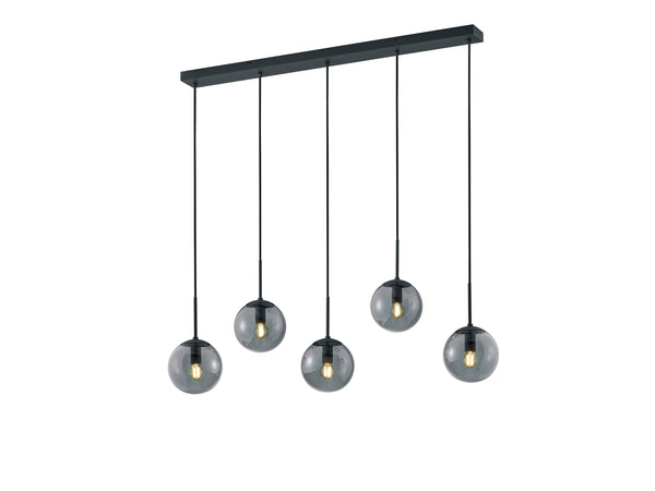 acquista Lampada a Sospensione da Interno a LED in Metallo Antracite