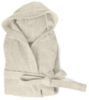 Accappatoio in Spugna 100% Cotone Panna