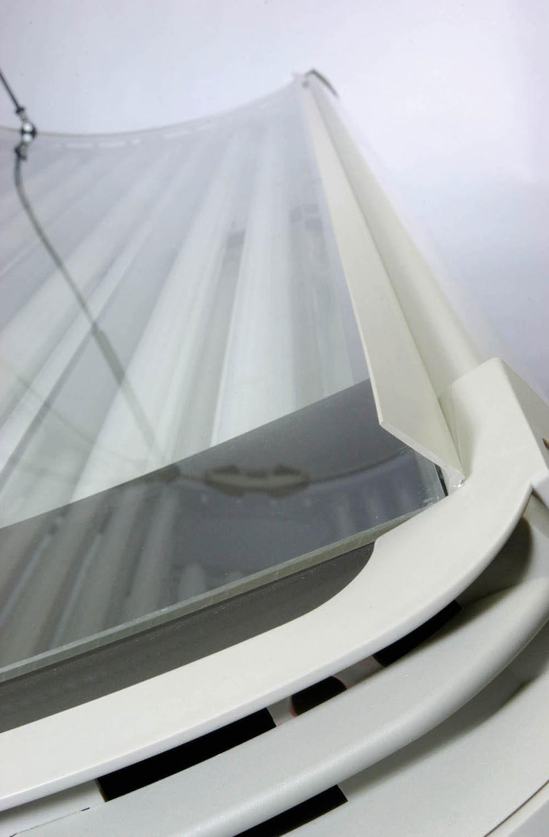 Lettino Solare Abbronzante con Lampada Visto Ad Alta Pressione Hapro Onyx 26/1 Combi