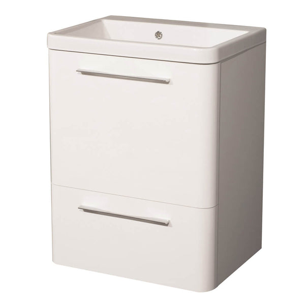 prezzo Mobile Lavatoio 65,5x50,5x87 cm 2 Cassetti Montegrappa Novella Dipiù Bianco