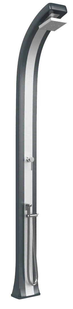 online Doccia da Giardino Miscelatore e Doccetta Arkema Spring Plus Fascia Inox Antracite
