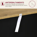Credenza da Cucina Stile Country 80x39,7x80cm con Armadietto a 2 Ante e Cassetto in MDF Color Legno      