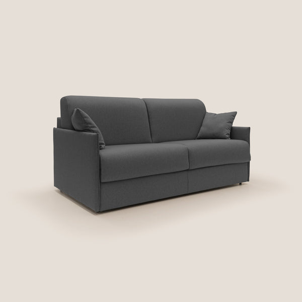 Divano Letto 3 Posti 189x96x96 cm Evans in Tessuto Antracite acquista