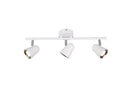 Faretto da Interno a LED in Plastica Bianco Opaco