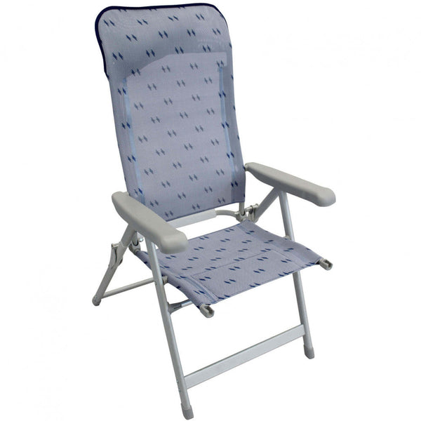 Poltrona Ischia 77x63x122 h cm in Textilene Azzurro prezzo