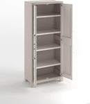 Armadio 4 Ripiani 80x44x182 cm Keter Gulliver Alto XL Sabbia e Beige