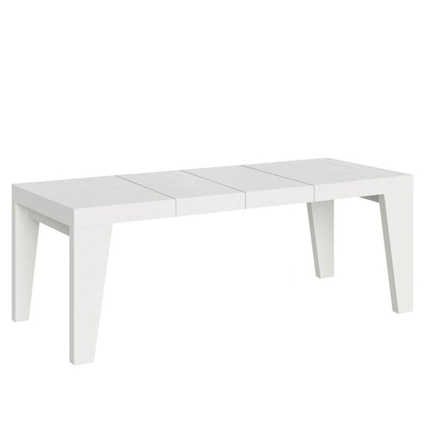 sconto Tavolo Allungabile 180/440x90x77 cm Naxy Premium Bianco Frassino
