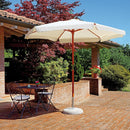 Ombrellone da Giardino Ø2,5 m Palo Ø38 mm Fantasy in Legno Marrone