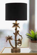 Lampada da Tavolo Palma Ø 28x61 cm in Poliresina 