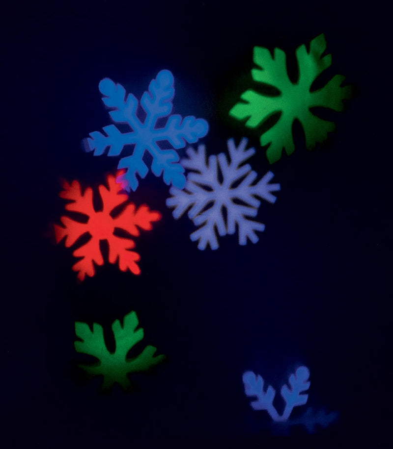 Proiettore Laser a Led 5 Decori Luci Natalizie da Interno Soriani