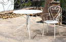Tavolo da Giardino Ø90x72h cm Etienne Bianco
