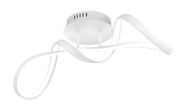 Plafoniera da Interno a LED SMD in Metallo Bianco Opaco sconto