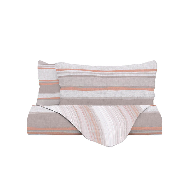 prezzo Copripiumino con Federe Stampato Athena Damour Rosa Varie Misure