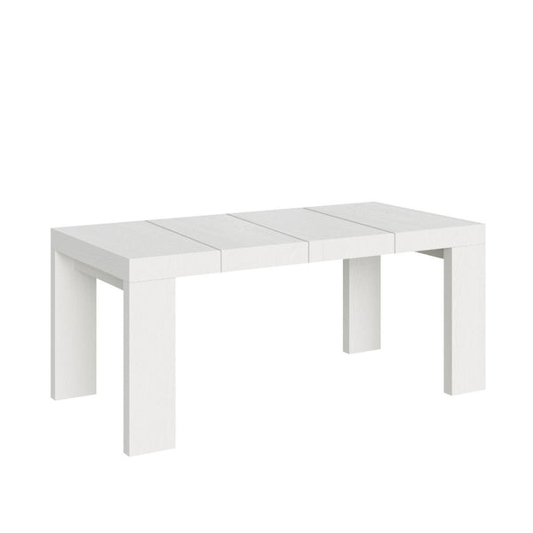 Tavolo Allungabile 140/244x90x77 cm Roxell Premium Bianco Frassino sconto