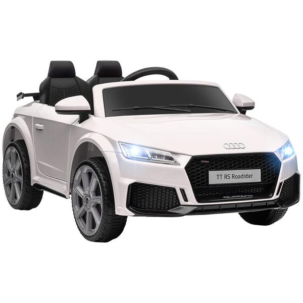 prezzo Macchina Elettrica per Bambini 12V con Licenza Audi TT Bianco