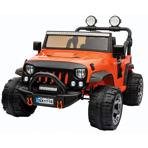 prezzo Macchina Elettrica per Bambini 12V 2 Posti Miller Overland Arancione