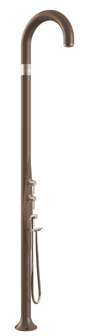 Doccia da Esterno Giardino Miscelatore Deviatore e Doccetta Mobile Arkema Funny Yin Dove Grey acquista