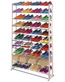 Scarpiera Salvaspazio 40 paia 72x25x140 cm organizer per ripostiglio
