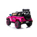 Macchina Elettrica per Bambini Fuoristrada Adventure 12V con Telecomando Fucsia